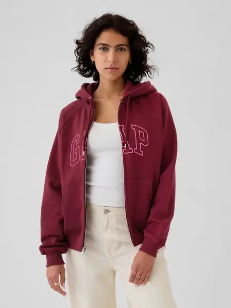 GAP Dámská Mikina na zip Vintage Soft 883546-09 Velikost: S