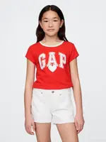 GAP Dívčí Dětské tričko s logem Americana 781862-02 Velikost: M