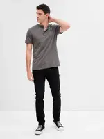 GAP Džíny skinny soft high stretch - Pánské