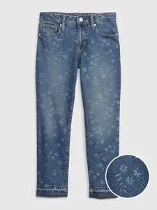 GAP Dívčí Dětské džíny girlfriend mid rise 557971-00 Velikost: 12