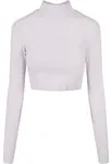 Women's Organic Long Sleeve Turtleneck - Lilac