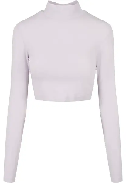 Women's Organic Long Sleeve Turtleneck - Lilac