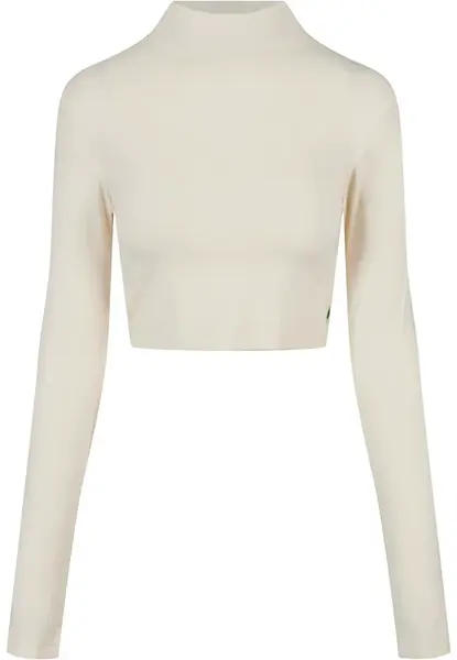 Women's Organic Long Sleeve Turtleneck - Cream