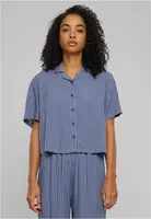 Women's Viscose Resort Shirt - Blue