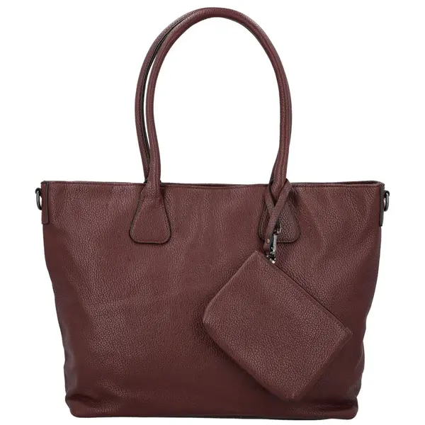 Dámska kabelka cez rameno tmavo vínová - Paolo bags Iljana