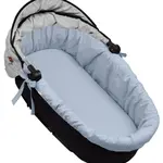 Baby Nellys Bavlněná vložka do kočárků/koše s pěnovou matrací, , jeans
