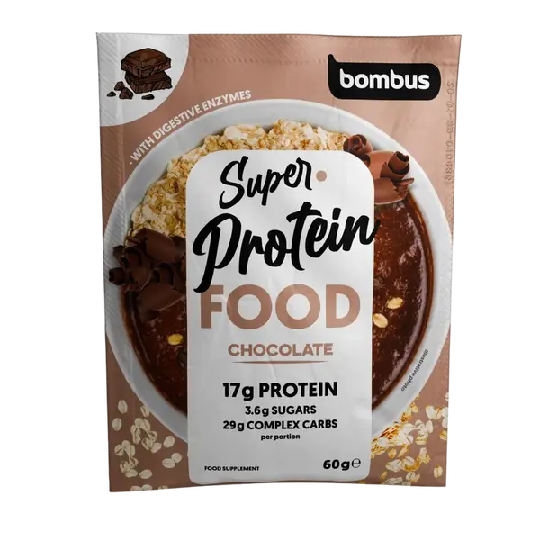 BOMBUS Super Protein Food Čokoláda 60 g