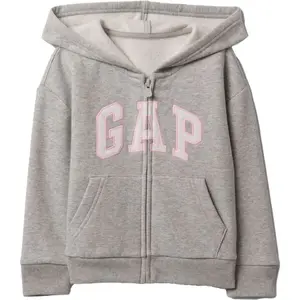 GAP V- FRCH LOGO Dívčí mikina s logem, šedá, velikost 3Y
