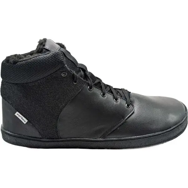 PEGRES BF 83 0.1 Pánská zimní barefoot obuv, černá, velikost