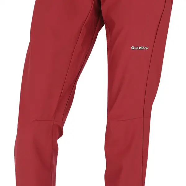 Husky Speedy Long L M, tm. bordó Dámské outdoorové kalhoty