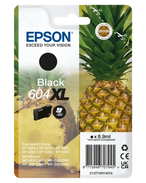 Epson 604XL T10H140 C13T10H14010 černá (black) originální cartridge