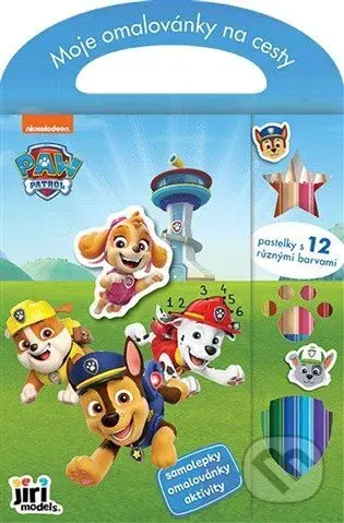 Moje omalovánky na cesty Tlapková patrola - kniha z kategorie Omalovánky