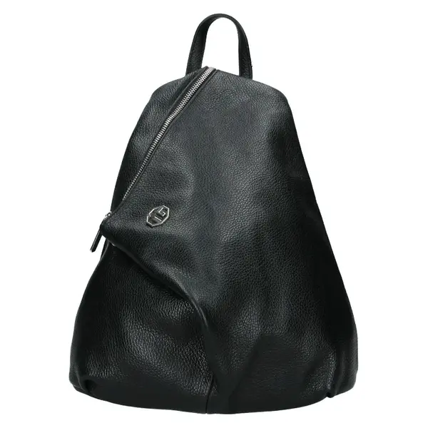 Dámsky kožený batoh Marina Galant Sofia - čierna