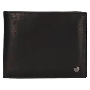 Pánská kožená peněženka Bugatti Mateo - černá