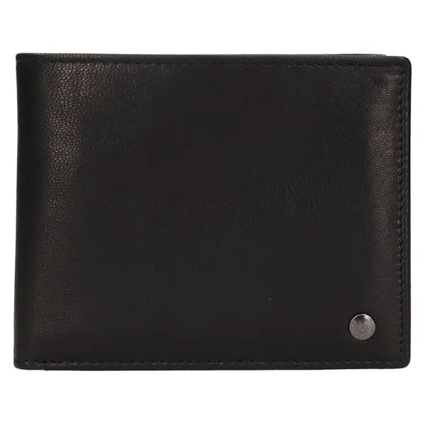 Pánská kožená peněženka Bugatti Mateo - černá