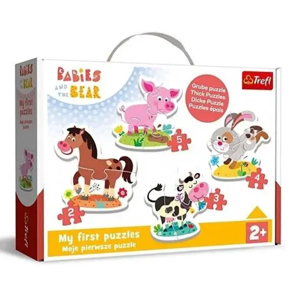 Trefl Moje první puzzle Na farmě