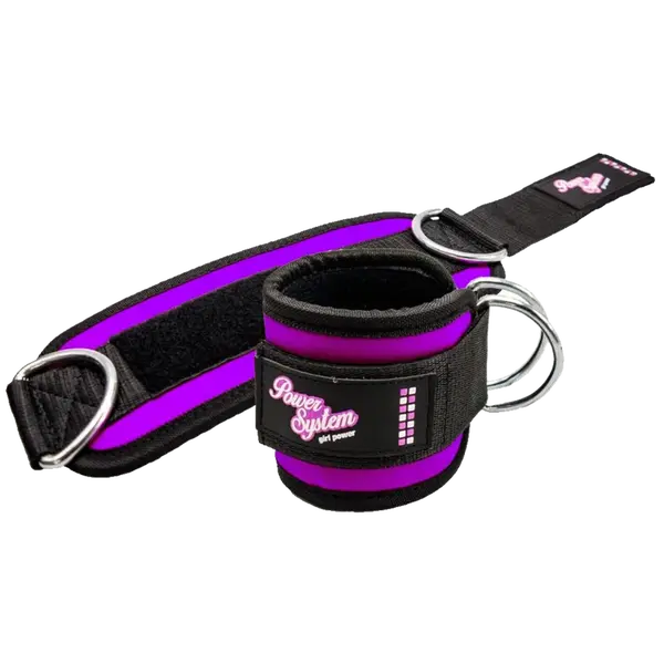 Power System Kotníkový adaptér GYM BABE - fialový