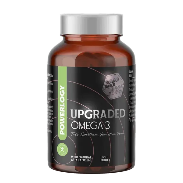 POWERLOGY Upgraded Omega 3, 60 kapslí