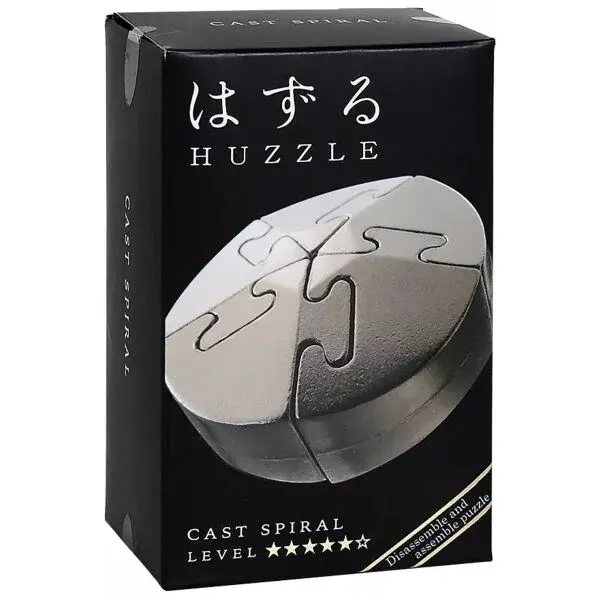 Huzzle HANAYAMA - SPIRAL 5/6 Hlavolamy, , velikost