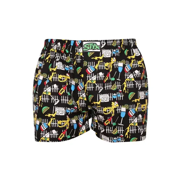 Styx Pánské trenky art klasická guma párty (A1251) M