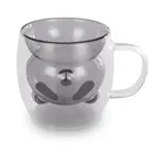LAMART LT9126 Vaso sklenice bear 230 ml 2 ks černé