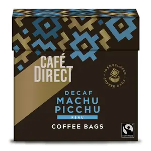 Cafédirect Machu Picchu SCA 80 mletá káva bez kofeinu 10x7 g