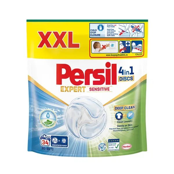 Persil Kapsle na praní Discs Expert Sensitive 34 ks