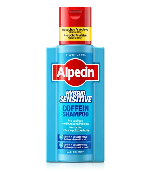 Alpecin Hybrid Sensitive kofeinový šampon 250 ml