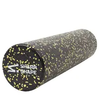 SharpShape Masážní válec FOAM ROLLER žluto-černý 60 cm