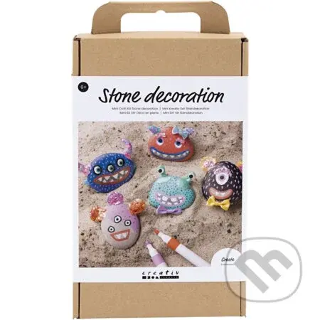 Kreatívna sada Dekorovanie kamenných príšeriek