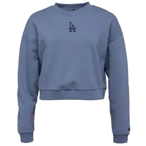 New Era LA DODGERS MLB MIDI LEAGUE ESSENTIAL CROPPED SWEATER Dámská mikina, modrá, velikost