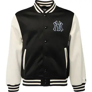 New Era NEW YORK YANKEES MLB BOMBER Pánská bunda, černá, velikost