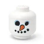 LEGO úložná hlava (velikost L) - sněhulák