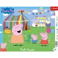 Trefl Puzzle Prasátko Peppa 25 dílků