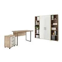 MID.YOU KANCELÁŘ, bílá, Sonoma dub