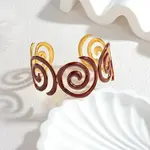 Vortex 304 Stainless Steel Cuff Bangles