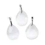 Natural Selenite Big Pendants