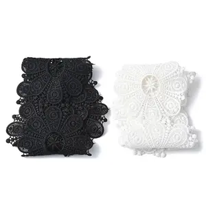 Flower Polyester Embroidery Lace Ribbon