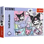 Trefl Puzzle 30 Bav se s Kuromi / Hello Kitty