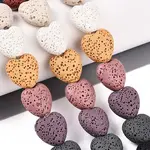 Natural Lava Rock Beads Strands