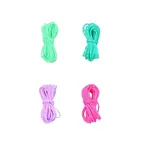 20M 4 Colors Hollow Pipe PVC Tubular Synthetic Rubber Cord