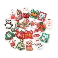 Christmas Opaque Resin Cabochons