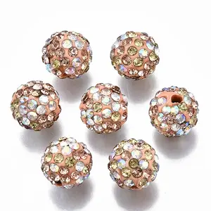 Pave Disco Ball Beads