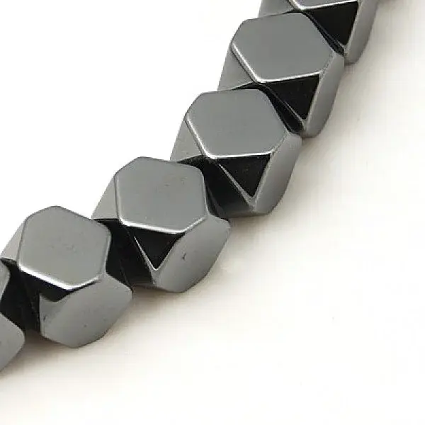 Non-magnetic Synthetic Hematite Beads Strands