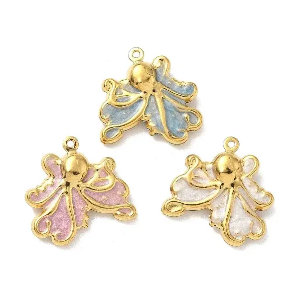 304 Stainless Steel Enamel Pendants