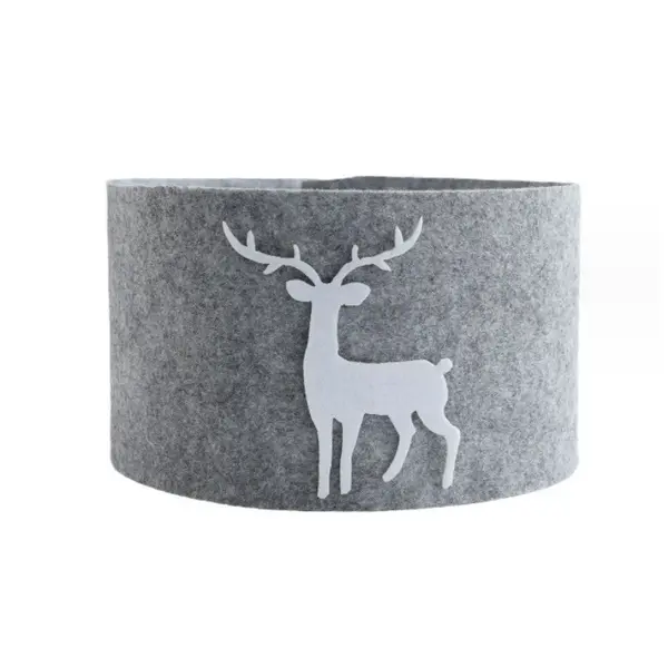 Obal na vianočný stromček DEERBOX so sobom, sivý