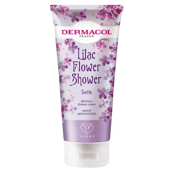 DERMACOL Flower Opojný sprchový krém Šeřík 200 ml