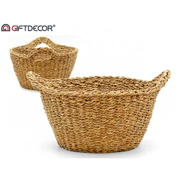 Úložný kôš s držadlami SEAWEED - rôzne veľkosti Veľkosť: M