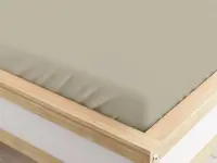 Napínacia plachta z mikrovlákna piesková 180 x 200 cm