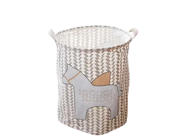 Koš na hračky a prádlo s potiskem PEGAZ 35x45 cm, barevný